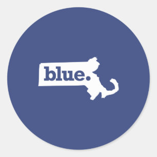 Adesivo Democrata de Massachusetts