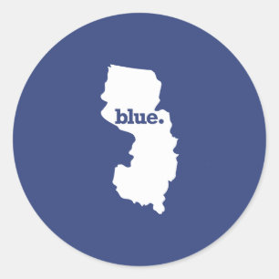 Adesivo Democrata de Nova Jersey