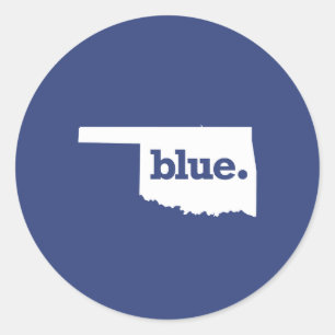 Adesivo Democrata de Oklahoma