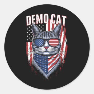Adesivo Democrata-Democrata Democrata-Cristã Liberal Eleit