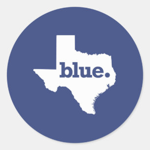 Adesivo Democrata do Texas