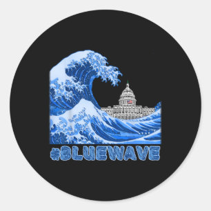 Adesivo Democratas democratas resistentes a Bluewave
