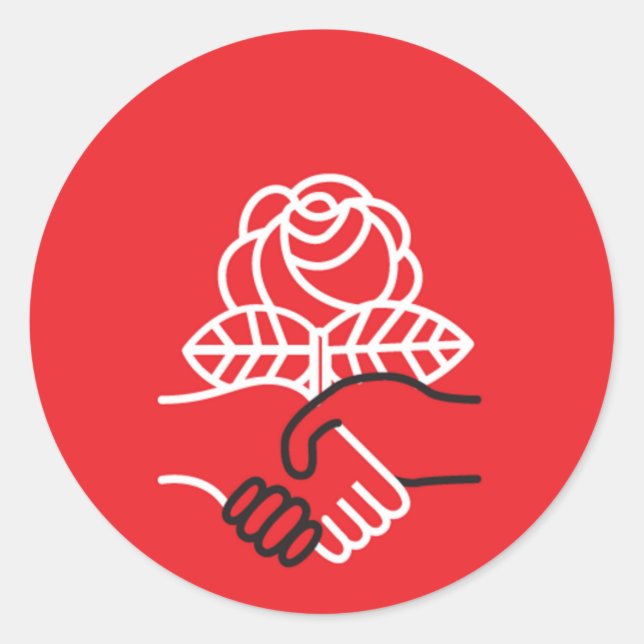 Adesivo Democratic Socialists of America (Frente)