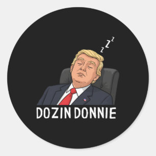 Adesivo Demônio Engraçado Dozin Donnie Sátira Política Ant