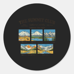 Adesivo Denali rainier grand teton montanha rochosa geleir