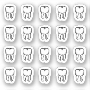 Adesivo Dentes da Apolonia - 20 palitos dentários