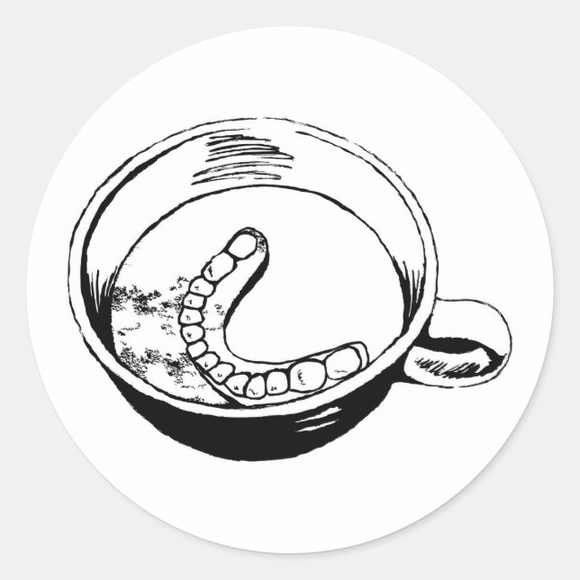 Adesivo Dentes Falsos (Frente)