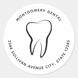 Adesivo Dentista dentária dentária Endereço médico