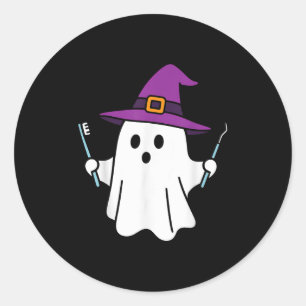 Adesivo Dentista Sky Ghost Halloween Sorri Dental Bootite