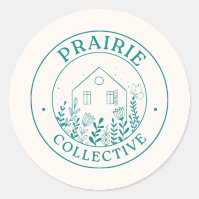 Adesivo Denton Prairie Collective Round Stickert (Frente)