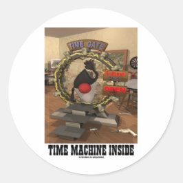Adesivo Dentro de Máquina do Tempo (Open Source Duke)