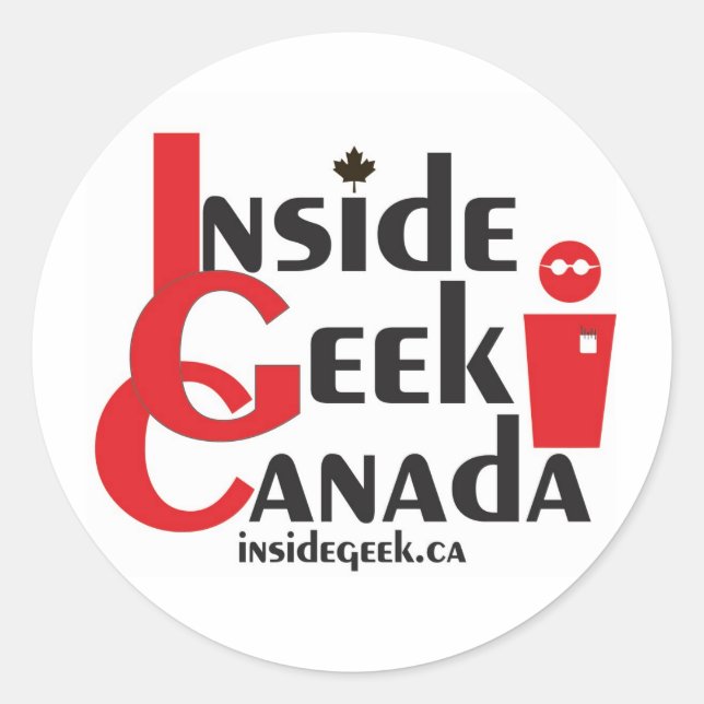 Adesivo Dentro Geek Canadá Stickers (Frente)
