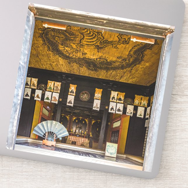 Adesivo Dentro Konchi-In templo, Quioto (Detalhe)