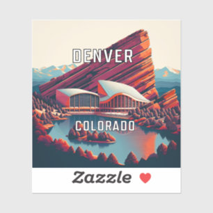Adesivo Denver Colorado 3 Inch Vinyl Sticker