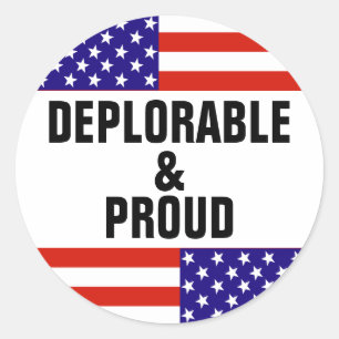 ADESIVO DEPLORÁVEL E ORGULHOSO