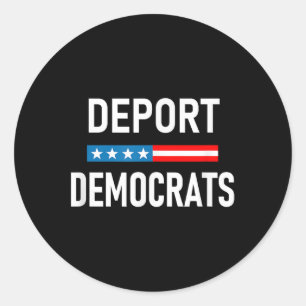 Adesivo Deportar Democratas