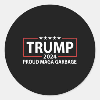 Adesivo Depositante de Trump de Lixo Orgulhoso 6
