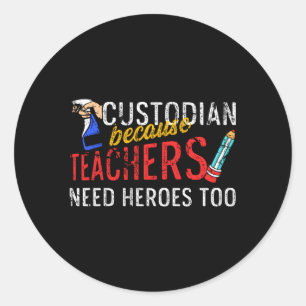 Adesivo Depositário Porque Professores Precisam De Heróis 