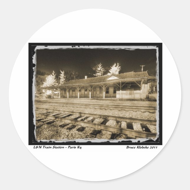 Adesivo Depósito de passageiros L&N (Frente)