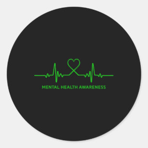 Adesivo Depressão Suicídio Saúde Mental Advertência