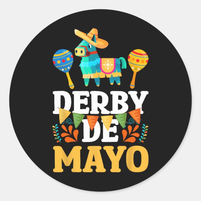 Adesivo Derby De Mayo Cinco De Mayo Mexicano (Frente)