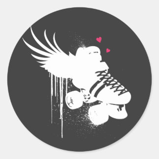 Adesivo derby love sticker em preto