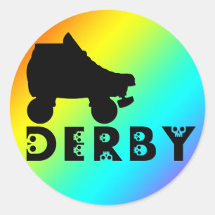 Adesivo derby: skullphabet