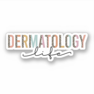 Adesivo Dermatologia Vida, Dermatologista Presente, Dermat
