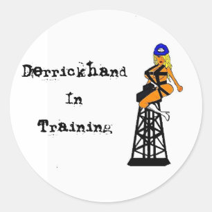 Adesivo Derrickhand No Duro De Treinamento HSticker