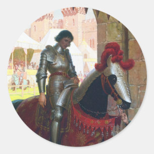 Adesivo Derrotado, por Edmund Blair Leighton