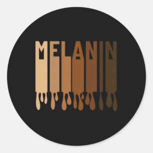Adesivo Derrubando Melanina Mulheres Orgulham História Neg