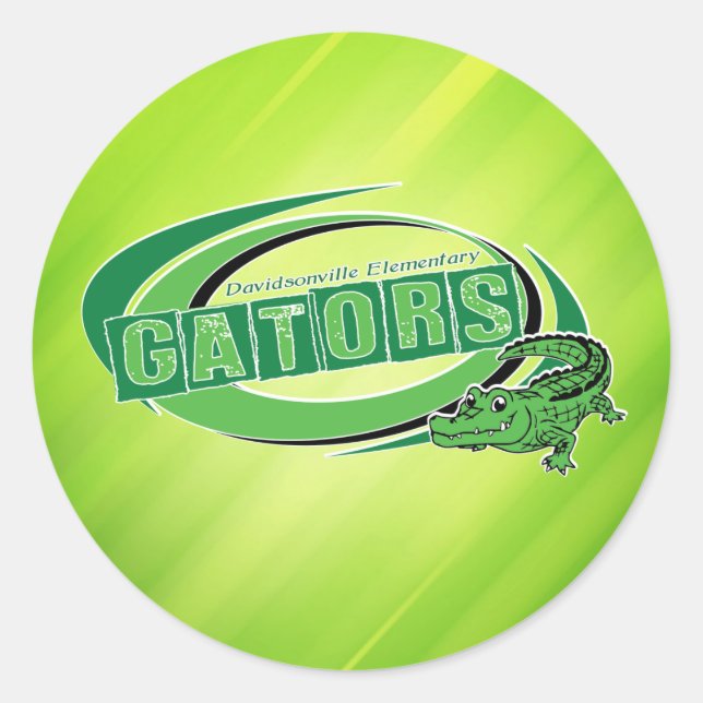 Adesivo DES Gator Stickers (Frente)