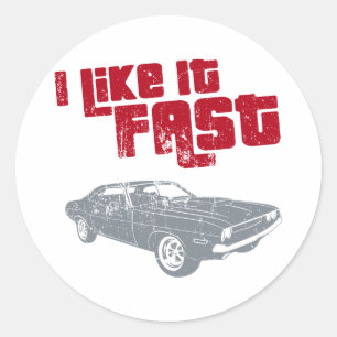 Adesivo Desafiador de 1970 Dodge