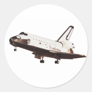Adesivo Desafiador do vaivém espacial