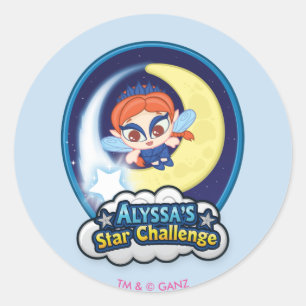Adesivo Desafio da estrela de Alyssa