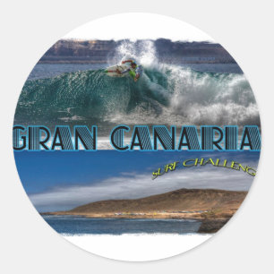 Adesivo Desafio do surf de Gran Canaria