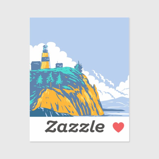 Adesivo Desapontamento de Cabo com Farol (Folha)