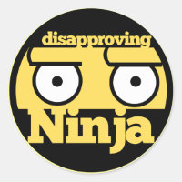 Desaprovação Ninja