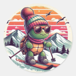 Adesivo Descendo pelas encostas