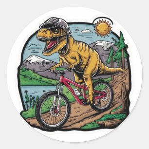Adesivo Descida Adventure: Colorida Vetor Art Sticker
