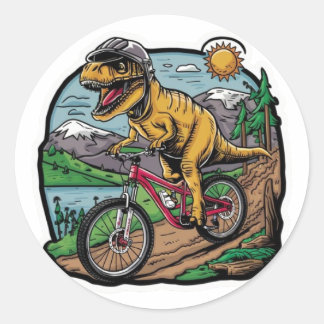 Adesivo Descida Adventure: Colorida Vetor Art Sticker