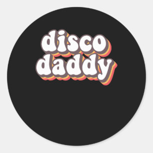 Adesivo Desco - Pai Groovy Retro Hippie 70s - Conjuntos de