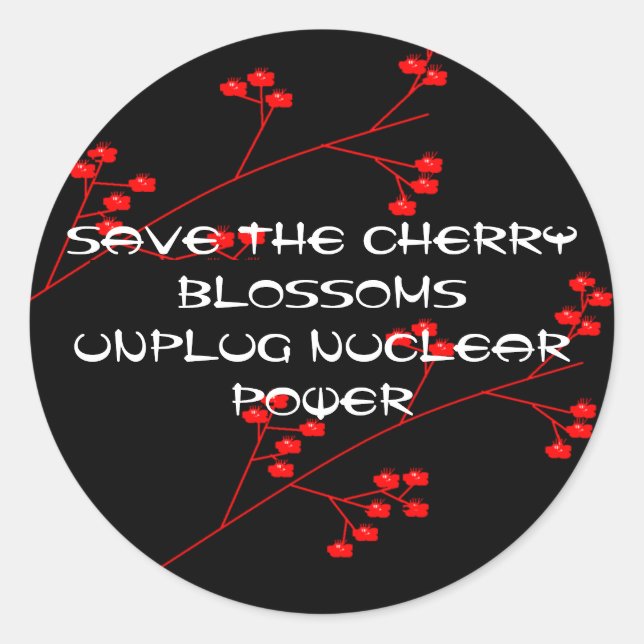 ADESIVO DESCONECTE A ALIMENTAÇÃO NUCLEAR (Frente)