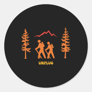 Adesivo Desconecte Viagem Vin Natureza Aventura Camping Tr