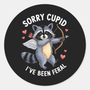 Adesivo Desculpe Cupido Eu Estou Selvagem Casais do Dia do