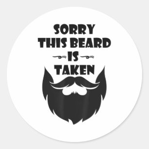 Adesivo Desculpe Esta Barba Está Ocupada Camisa Gif Dia Do