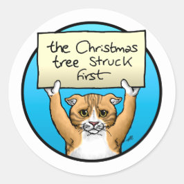 Adesivo Desculpe Gatinho