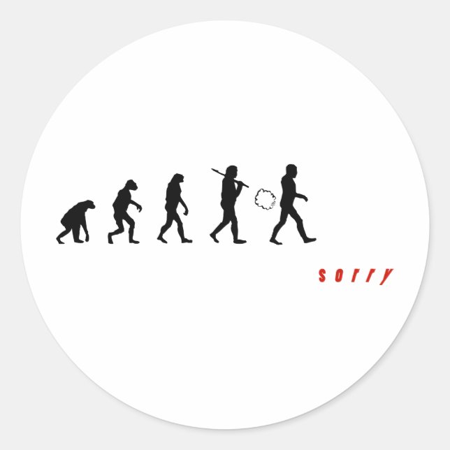 Adesivo Desculpe-me por estar farta! (Frente)