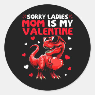 Adesivo Desculpe Senhoras Mãe É Meu Dinossauro Do Dia Dos 