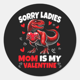 Adesivo Desculpe Senhoras Mãe É Meu Dinossauro Do Dia Dos 